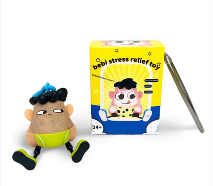 Funny Stress Relief Squeeze Toy – PVC Novelty Vent Toy for Adults