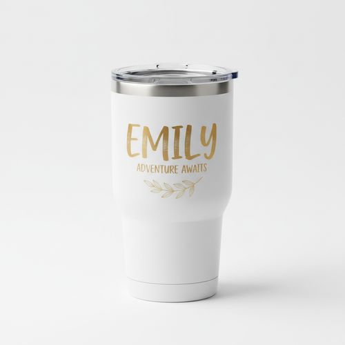 Custom Insulated Tumbler with Name or Design