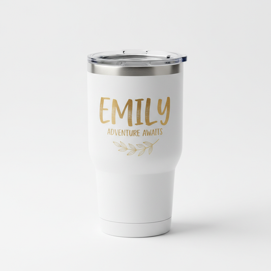 Custom Insulated Tumbler with Name or Design