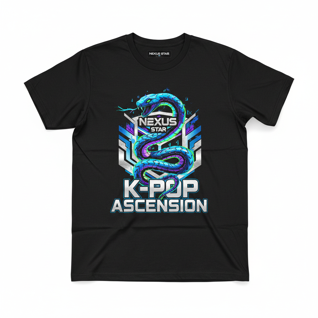 Black Mamba Tee Flat Lay