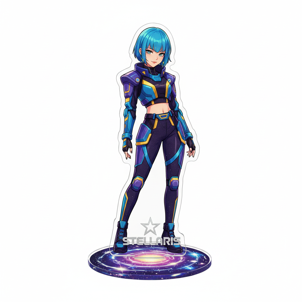 Karina Acrylic Stand Detail
