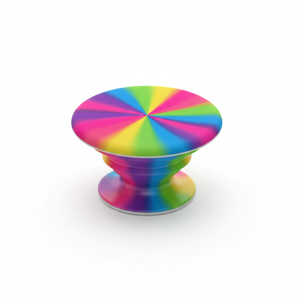 Collapsible Phone Grip & Stand Pop Socket Style