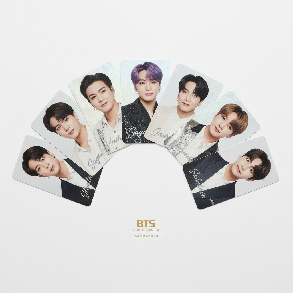 BTS Photocard Fanned