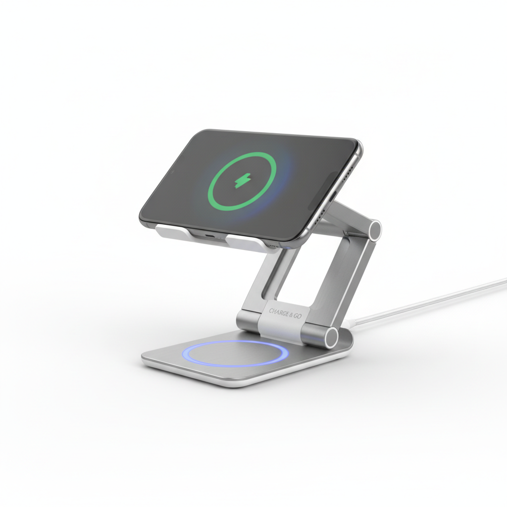 Phone Stand In Use