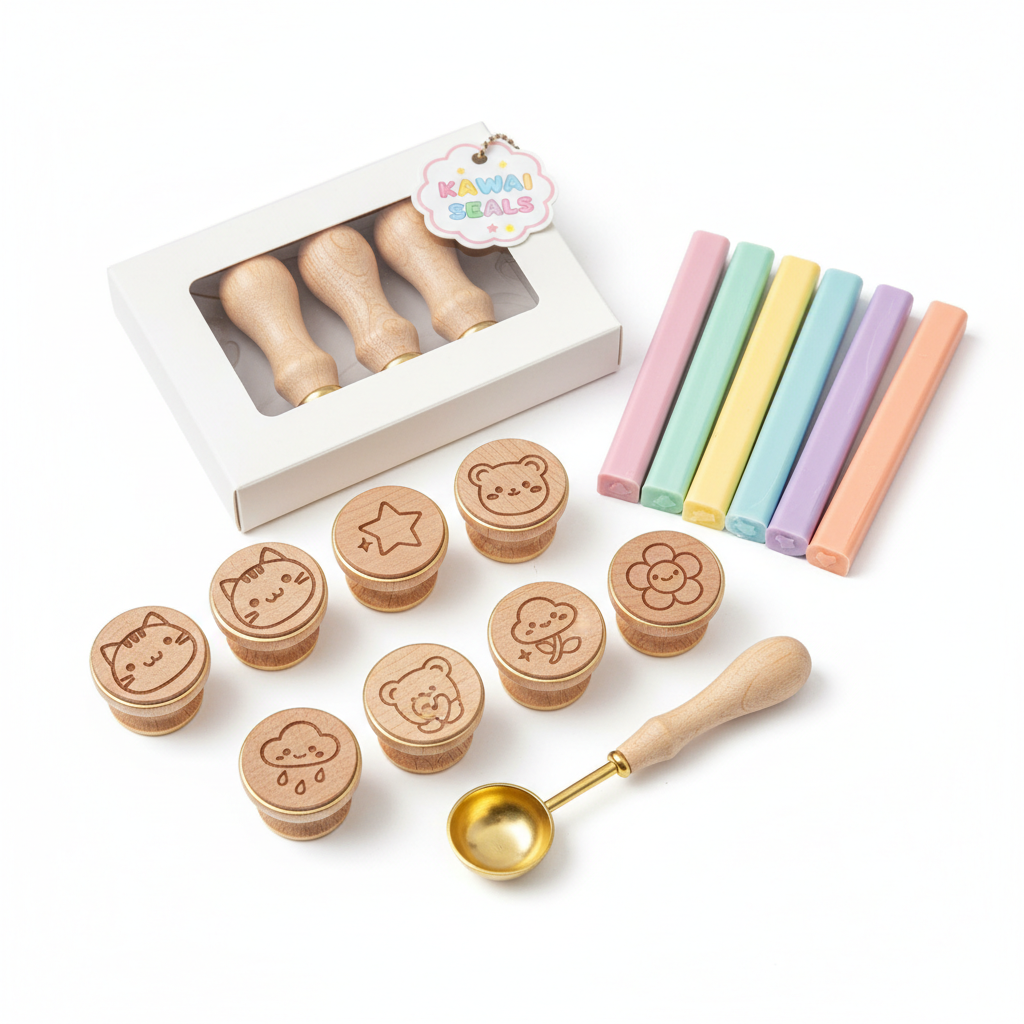 Kawaii Wax Seal Kit