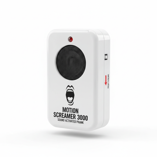 Motion Activated Screaming Prank Device