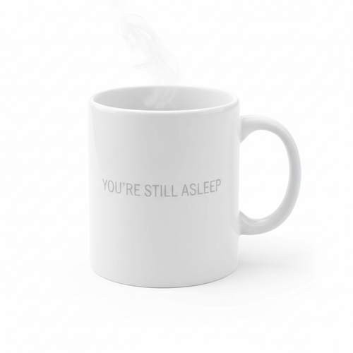 Heat-Reveal Funny Novelty Mug
