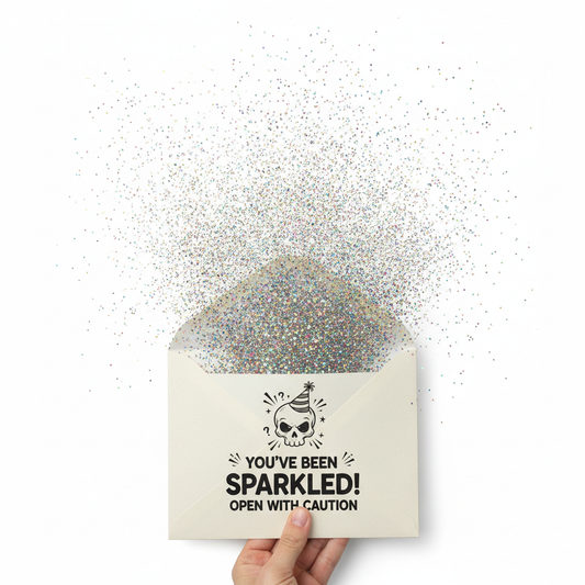 Prank Glitter Bomb Envelope