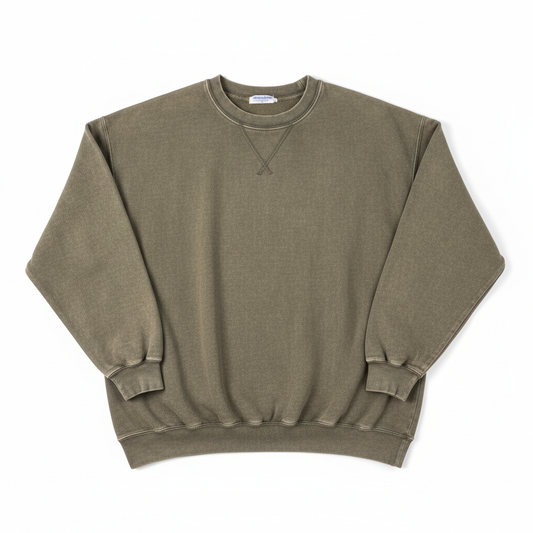 Oversized Vintage Wash Crewneck