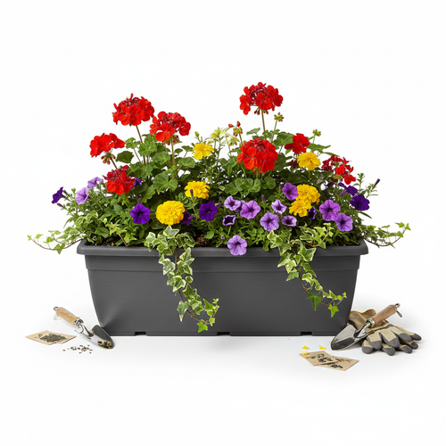 Rectangular Window Box Planter 24-Inch