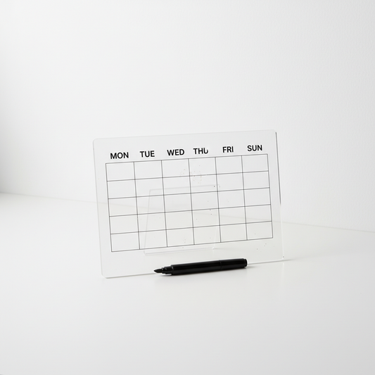 Desk Whiteboard Calendar