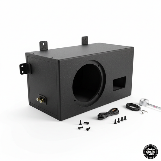 6.5-Inch Speaker Box Enclosure Pair