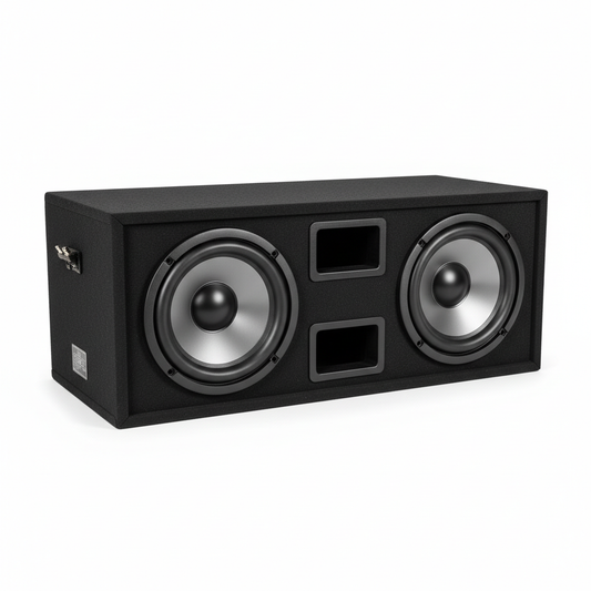 Dual 10-Inch Ported Subwoofer Enclosure