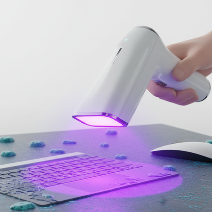 UV Wand In Use