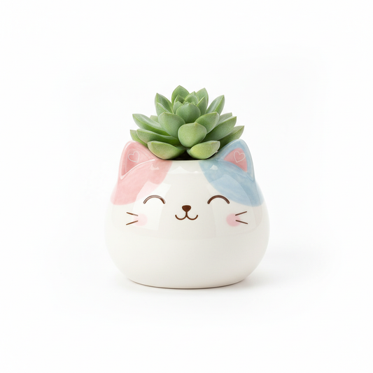 Kawaii Ceramic Plant Pot