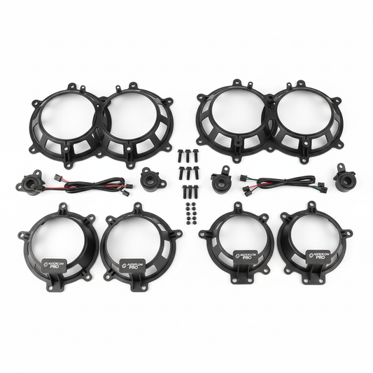 Car Speaker Adapter Mounting Brackets Pair