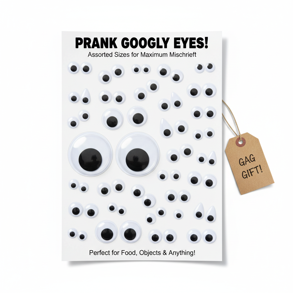 Prank Googly Eyes Sticker Set
