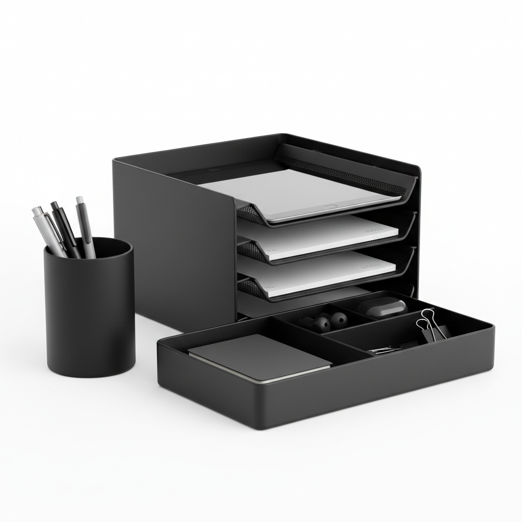 Minimalist Desk Organizer Set 5pc