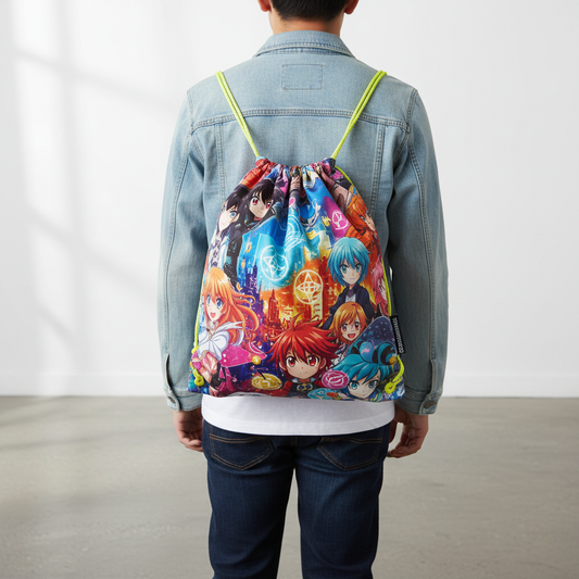 Anime Drawstring Bag