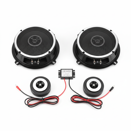 4-Inch Coaxial Car Speakers Pair