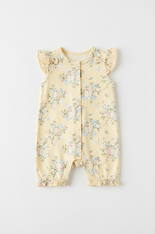 Baby Floral Print Romper