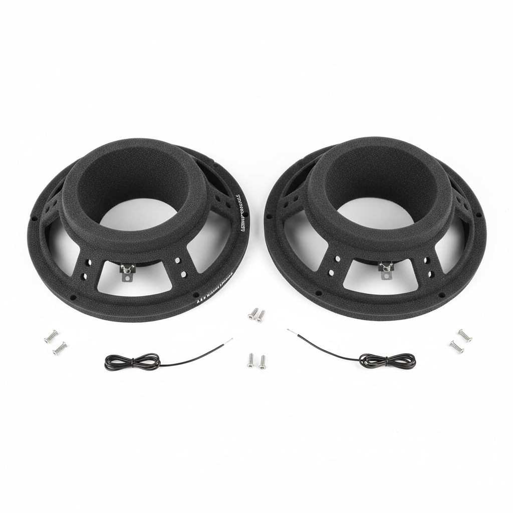 6.5-Inch Foam Speaker Baffles Pair