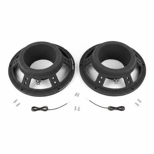 6.5-Inch Foam Speaker Baffles Pair