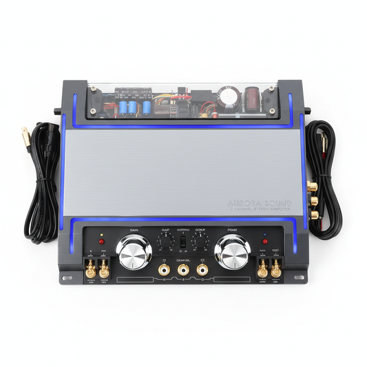 2-Channel Car Amplifier 500W