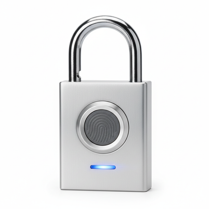 Fingerprint Padlock Detail