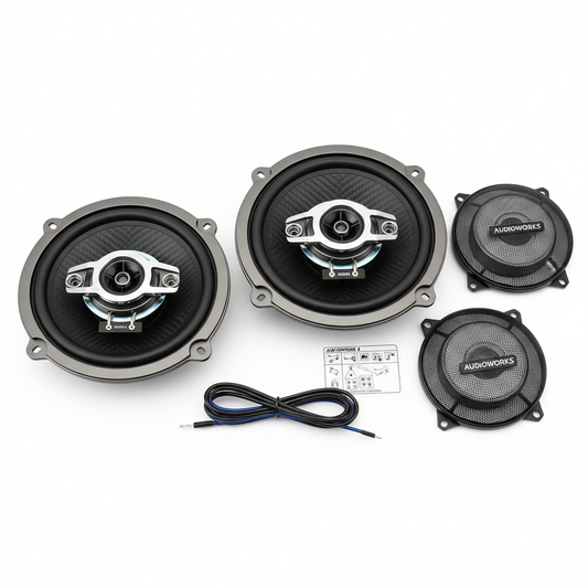 6.5-Inch 4-Way Coaxial Car Speakers Pair