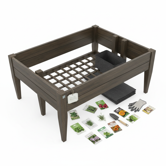 Raised Leg Patio Planter Box 36-Inch