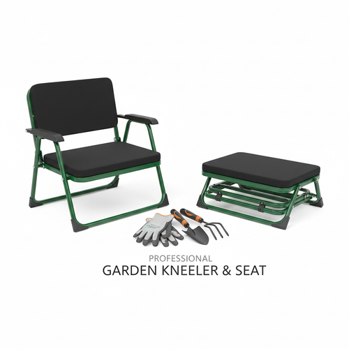 Garden Kneeler & Seat Bench 2-in-1