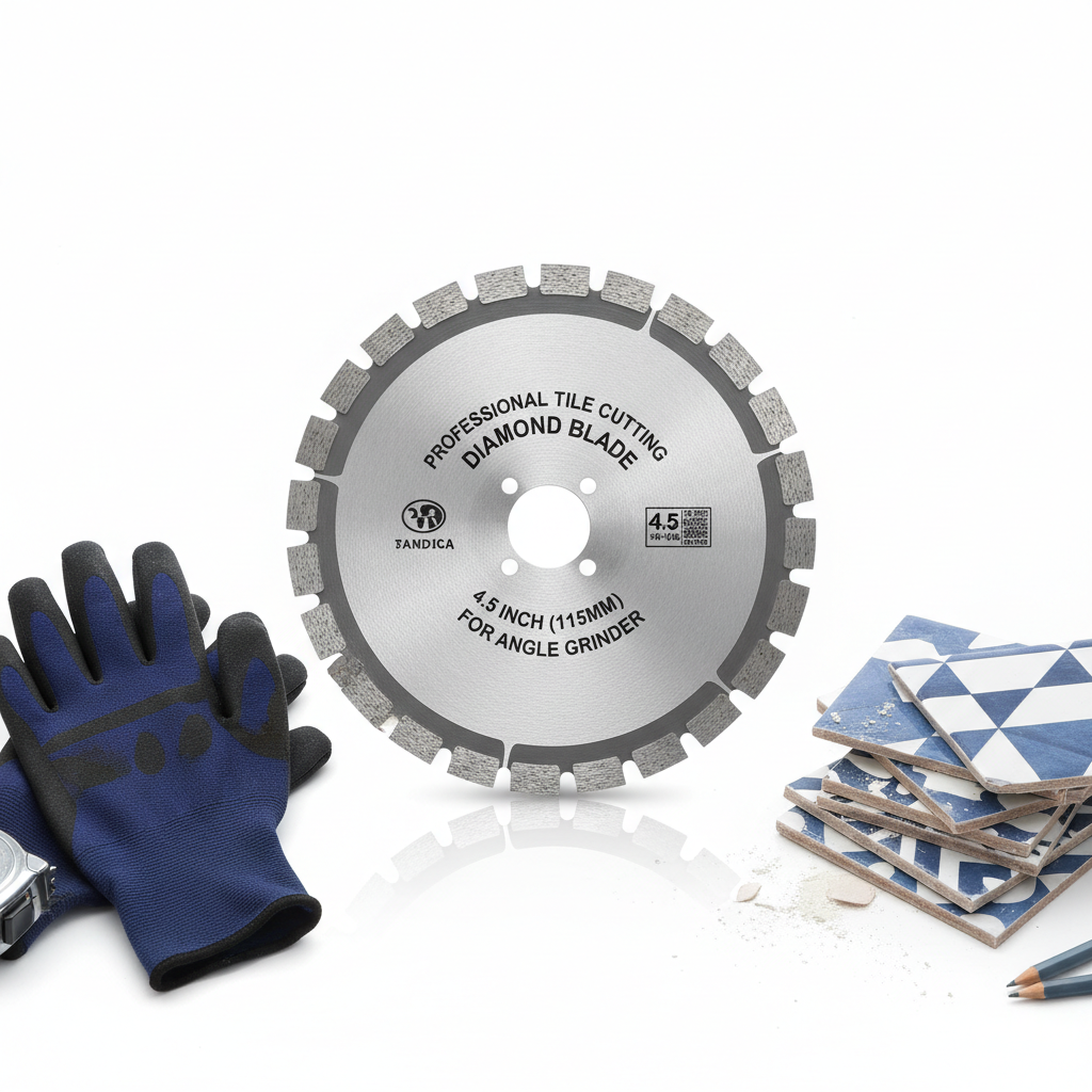 4.5-Inch Diamond Blade for Angle Grinder