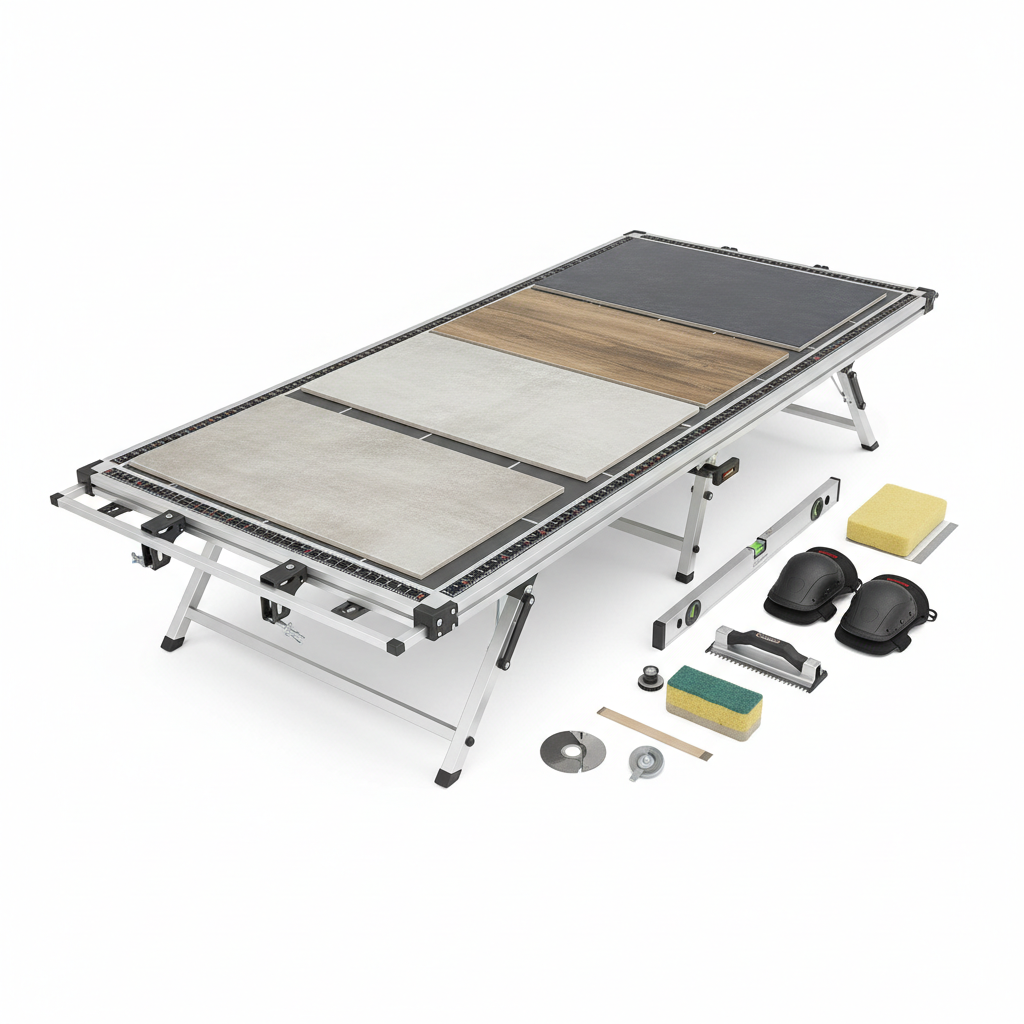 Wet Tile Saw Extension Table