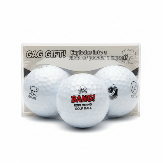Exploding Golf Ball Set 3pc