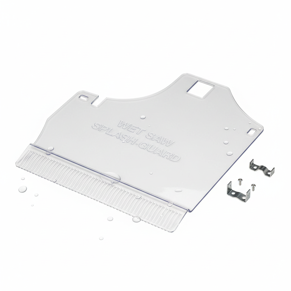 Wet Tile Saw Splash Guard