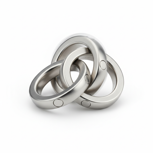 Magnetic Fidget Rings Set