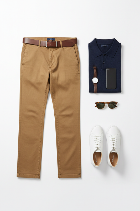 Men's Slim Fit Chino Pants