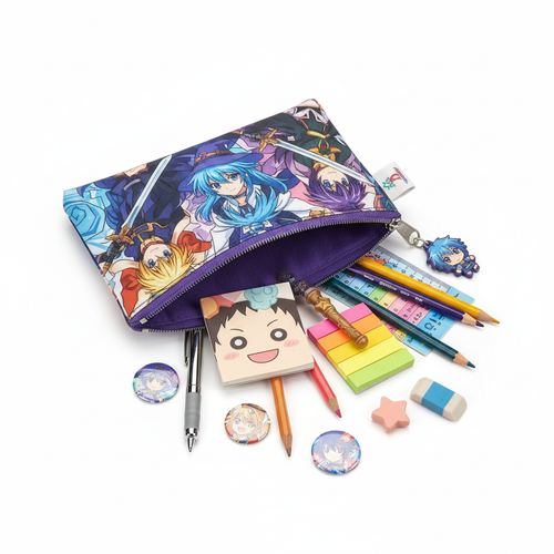 Anime Zipper Pouch