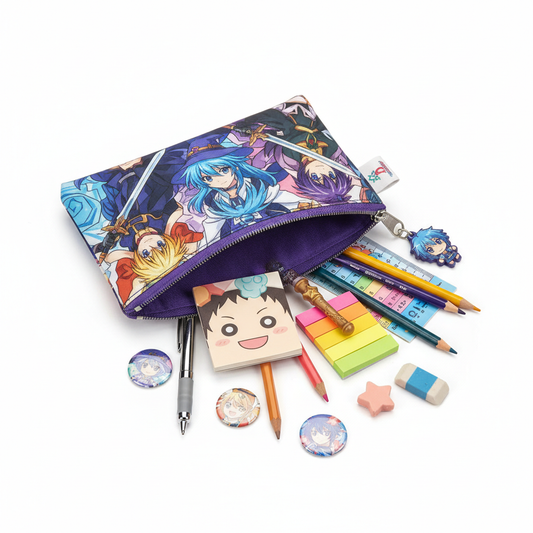 Anime Zipper Pouch
