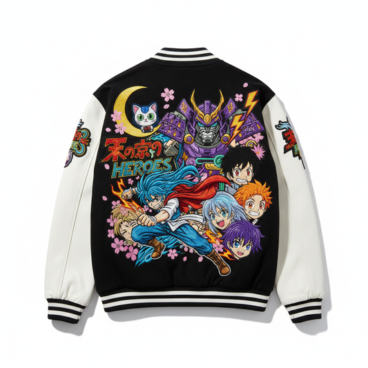 Anime Varsity Jacket