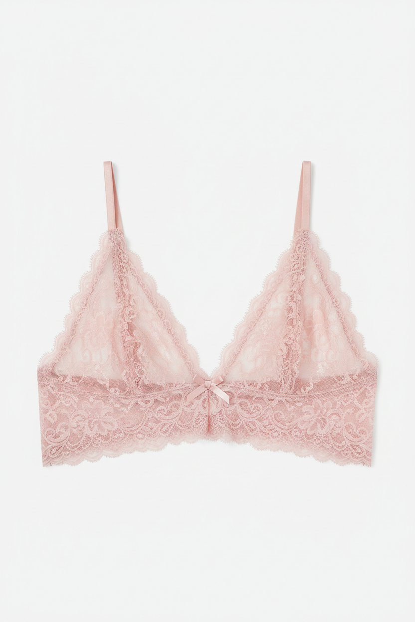 Women's Delicate Lace Unlined Bralette