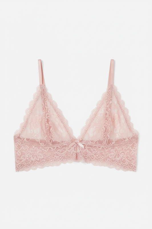 Women's Delicate Lace Unlined Bralette