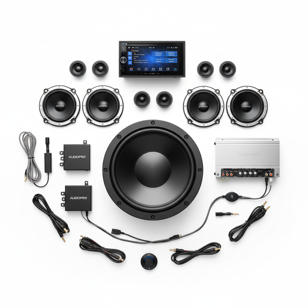 Complete Car Audio System Bundle