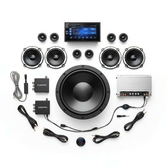 Complete Car Audio System Bundle
