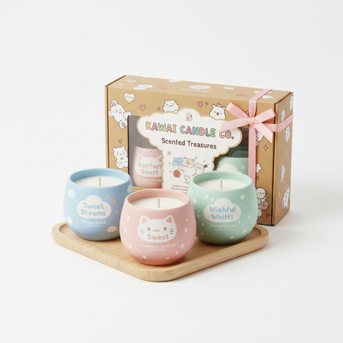 Kawaii Candle Set