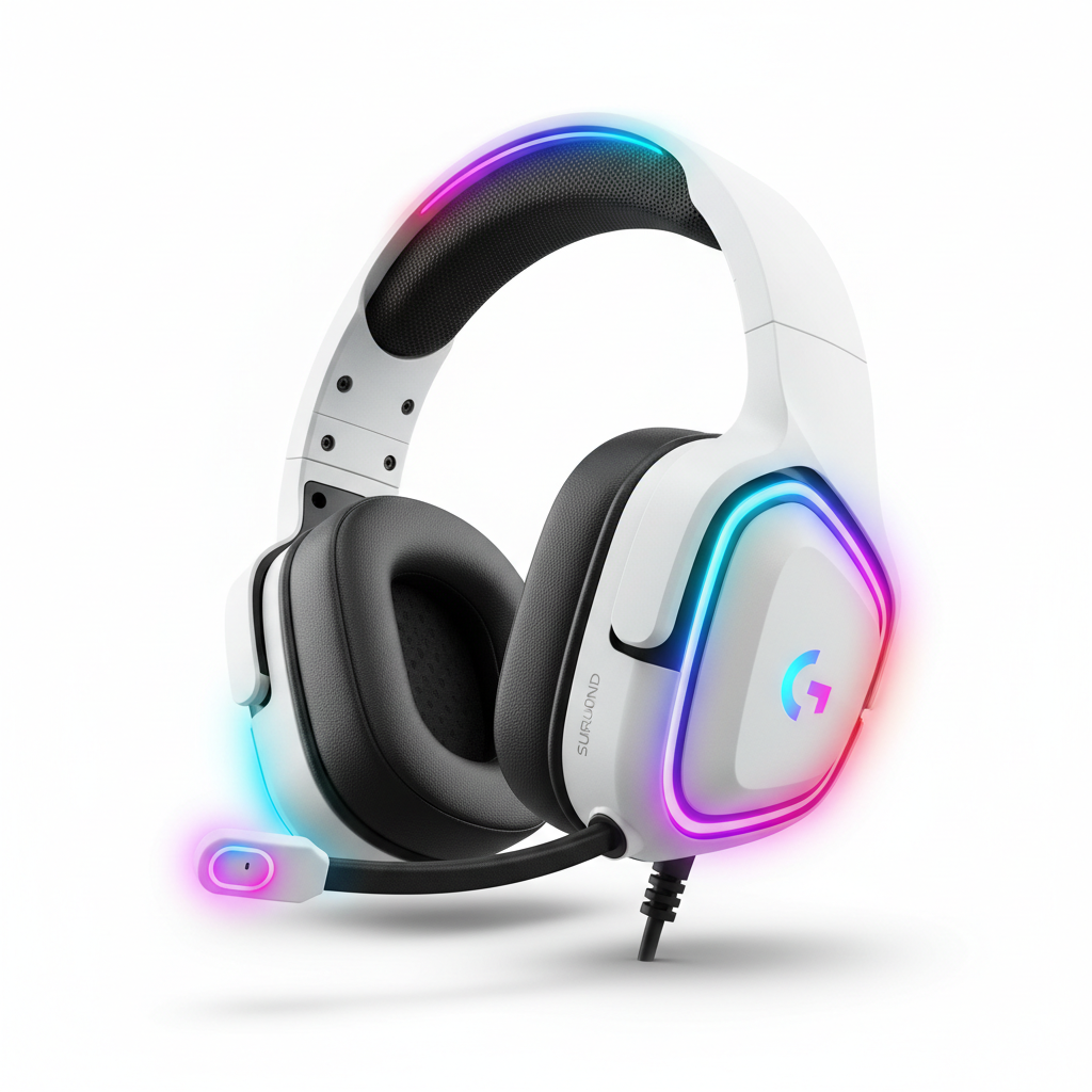 Gaming Headset with Surround Sound & RGB