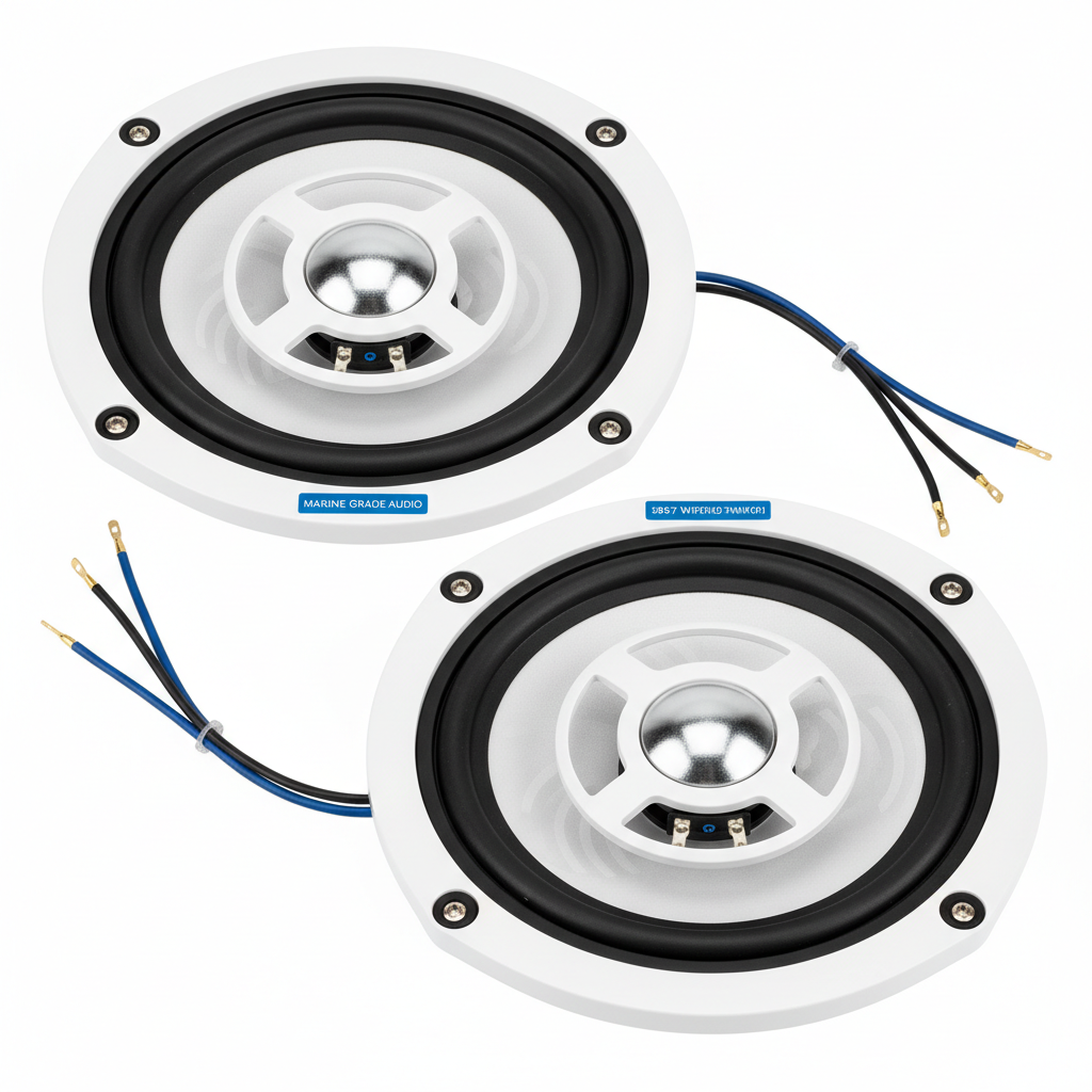 Waterproof Marine Speakers Pair