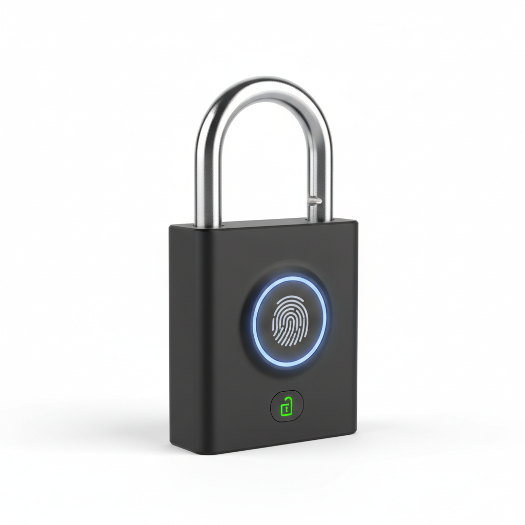 Fingerprint Padlock Front
