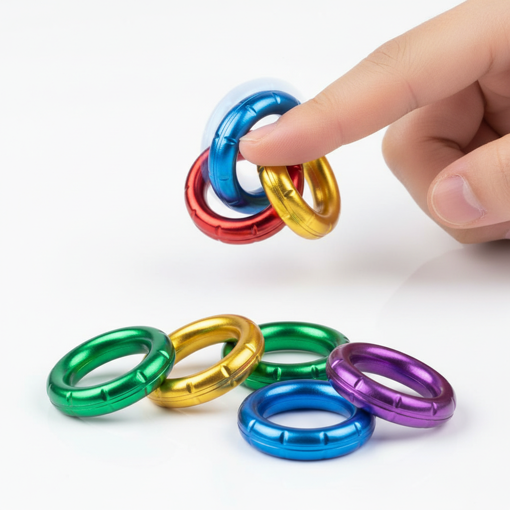Magnetic Fidget Rings